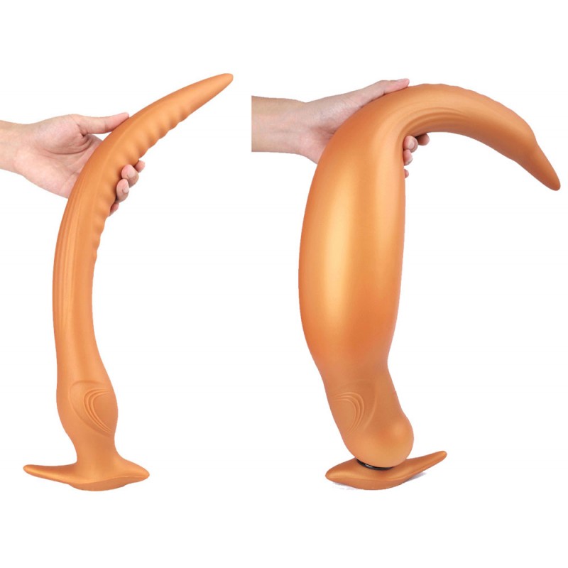 Adora Kraken Anal Snake - Inflatable - Gold